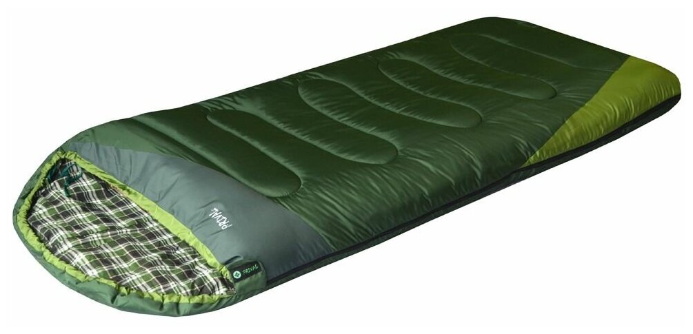 Спальный мешок-одеяло Prival Степной XL, t extr -7 °С, 220х95, молния слева