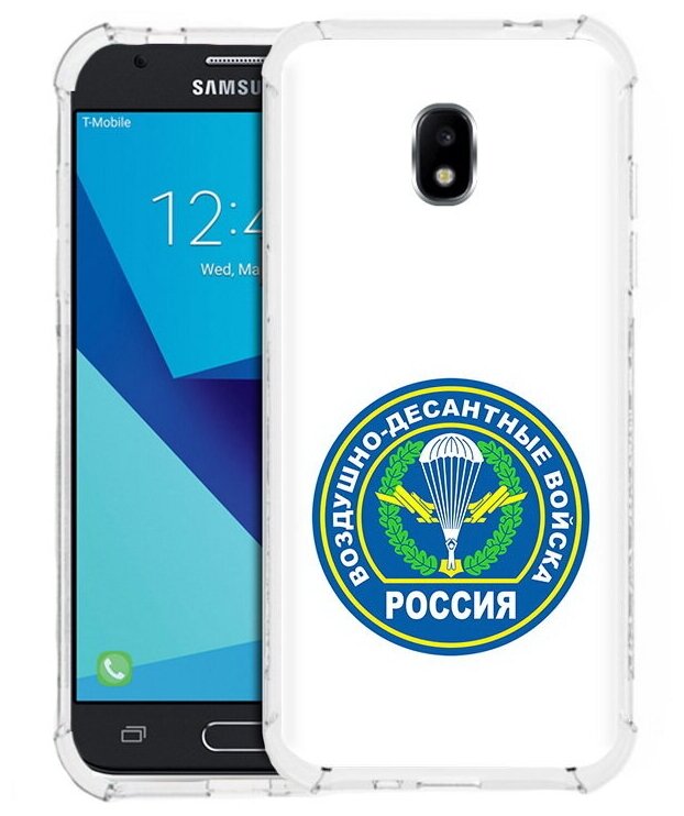 Чехол задняя-панель-накладка-бампер MyPads вдв для Samsung Galaxy J3 Prime SM-J330F/Samsung Galaxy J3 (2017) SM-J330F противоударный