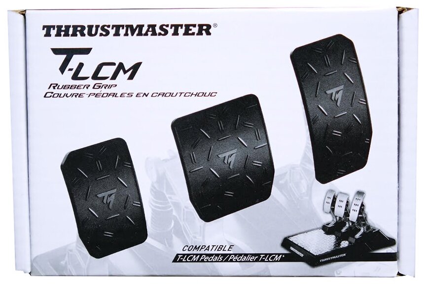Резиновые накладки на педали Thrustmaster T-lcm rubber grip ww version