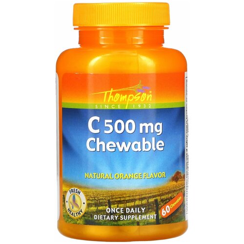 Thompson C 500 мг Chewable 60 жев. табл (Thompson)
