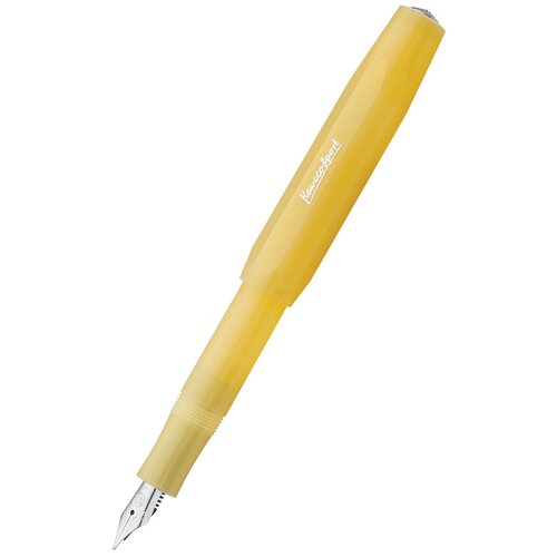 kaweco ручка перьевая frosted sport ef 0 5мм корпус мандариновый Kaweco Ручка перьевая FROSTED Sport Sweet Banana пластиковый корпус EF 0.5мм