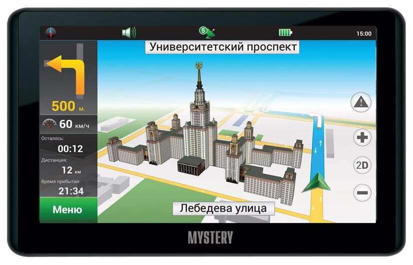 GPS навигатор Mystery MNS-620MP