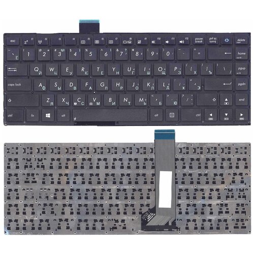 клавиатура для asus mp 12f33su 9201w черная Клавиатура для ноутбука Asus X402 черная