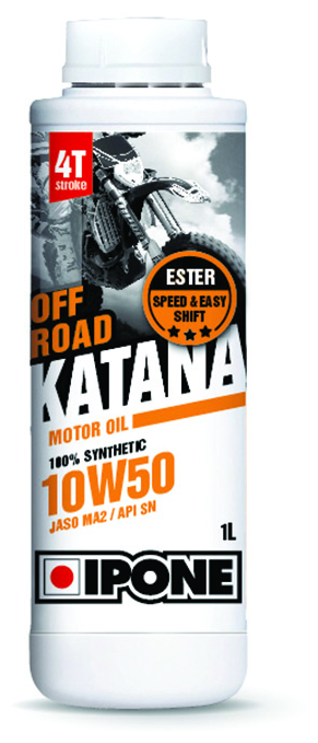 Синтетическое моторное масло IPONE Katana Off Road 10W50, 1 л