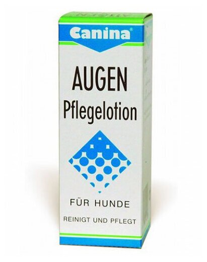 Лосьон для ухода за глазами Canina Augen Pflegelotion (100мл) - фотография № 4