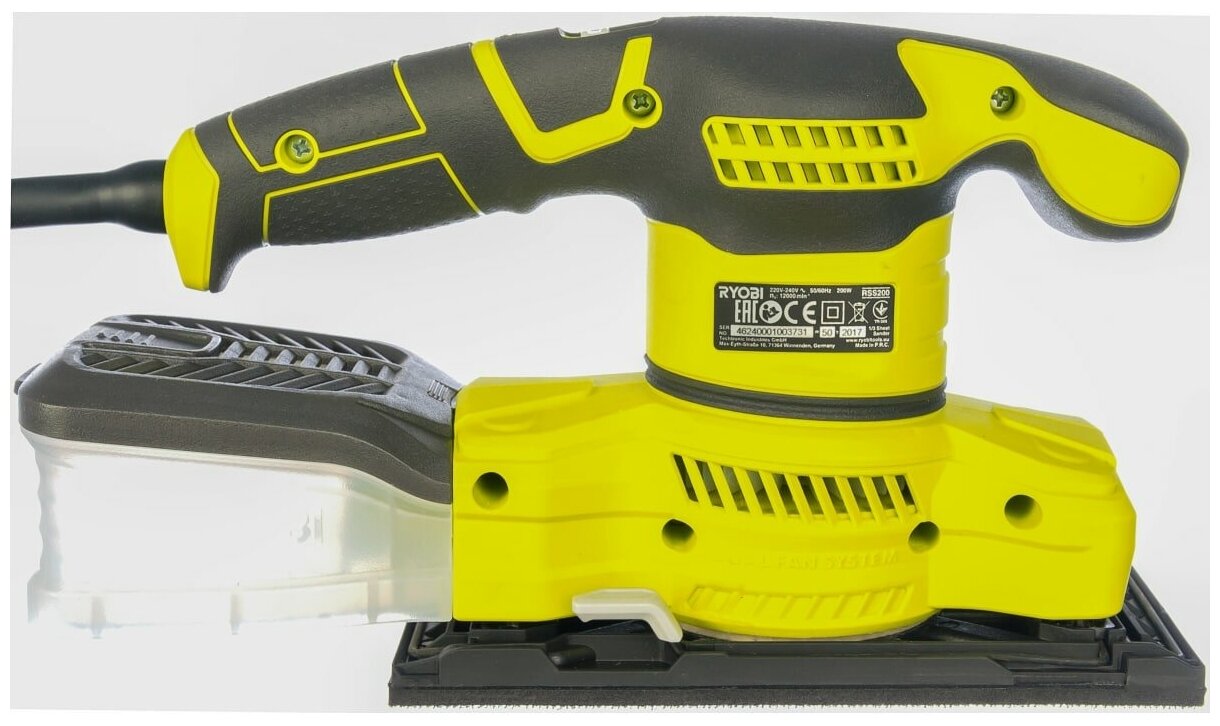 Шлифмашина RYOBI RSS200-G 5133003500 - фотография № 4