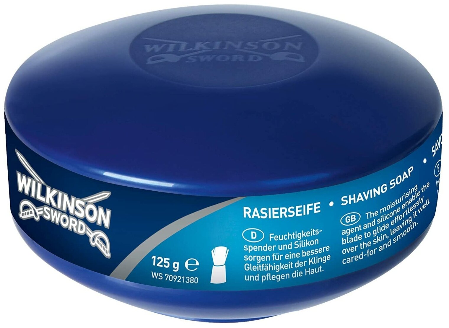 Wilkinson Sword / SCHICK Rasierseife im Tiegel / Мылo для бритья в мыльнице, 125гр.