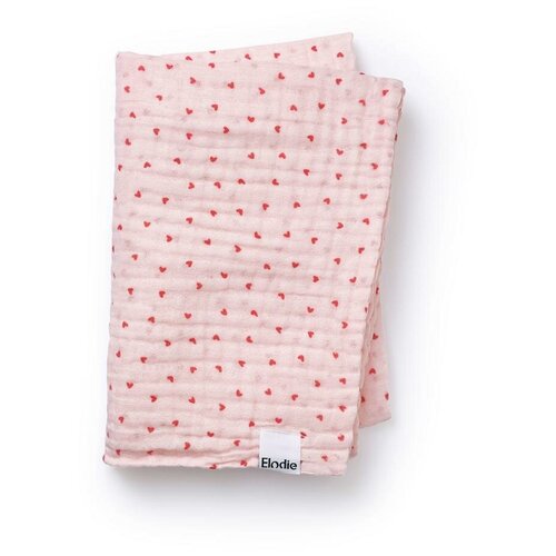 Elodie Муслиновый плед-одеяло Vanilla White, 100х110 см