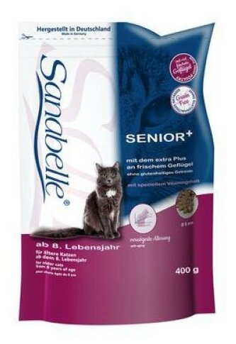 Sanabelle Senior Poultry Сухой корм для пожилых кошек с Птицей 10кг - фотография № 6