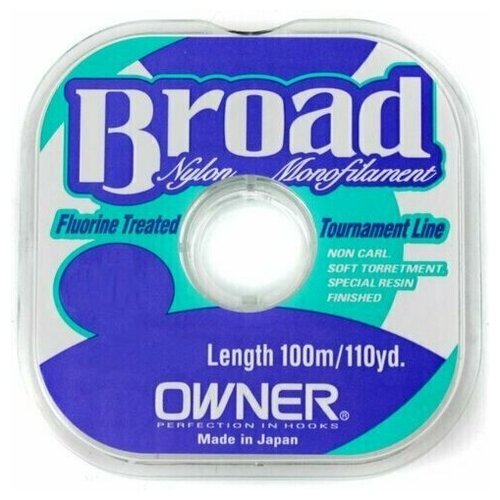 Леска Owner BROAD 100м 0.16мм