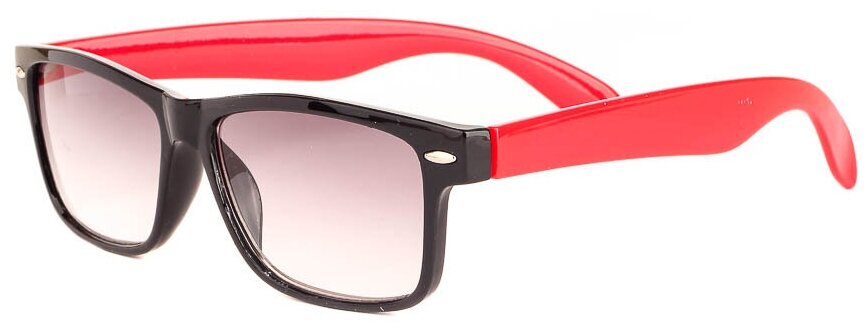 Готовые очки для зрения красные с диоптриями -4.50 футляр