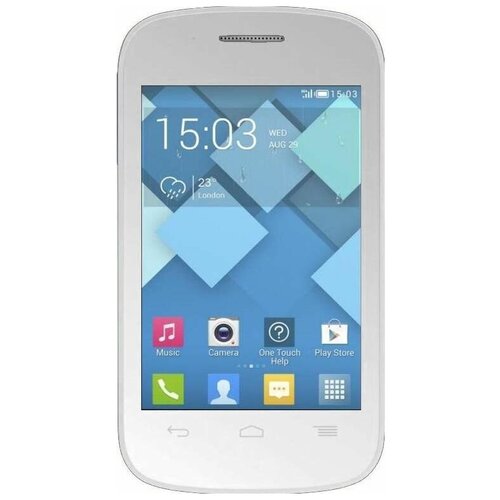 Сенсор для телефона Alcatel OT-4014D/OT-4015D (Pixi 2/C1) Белый