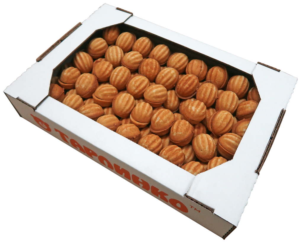 Печенье сдобное «Орешек с варёной сгущёнкой» "тарлинко" 2,2 кг. - фотография № 1