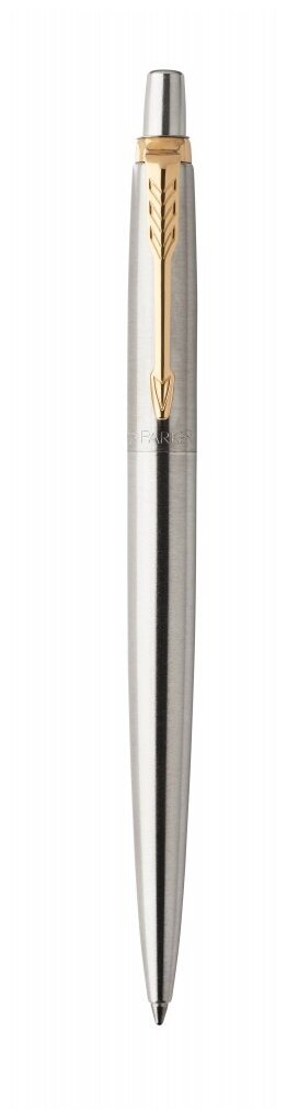 Ручка гелевая Parker Jotter Core K694 Stainless Steel GT Mblack