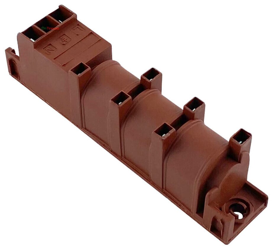 фото Блок розжига 6-ти канальный многоискровой для газовых плит, духовок, варочных поверхностей