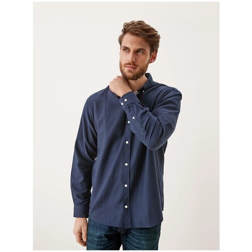 фото Рубашка мужская, s.oliver, артикул: 130.10.112.11.120.2107862, цвет: оливковый (7940), размер: l