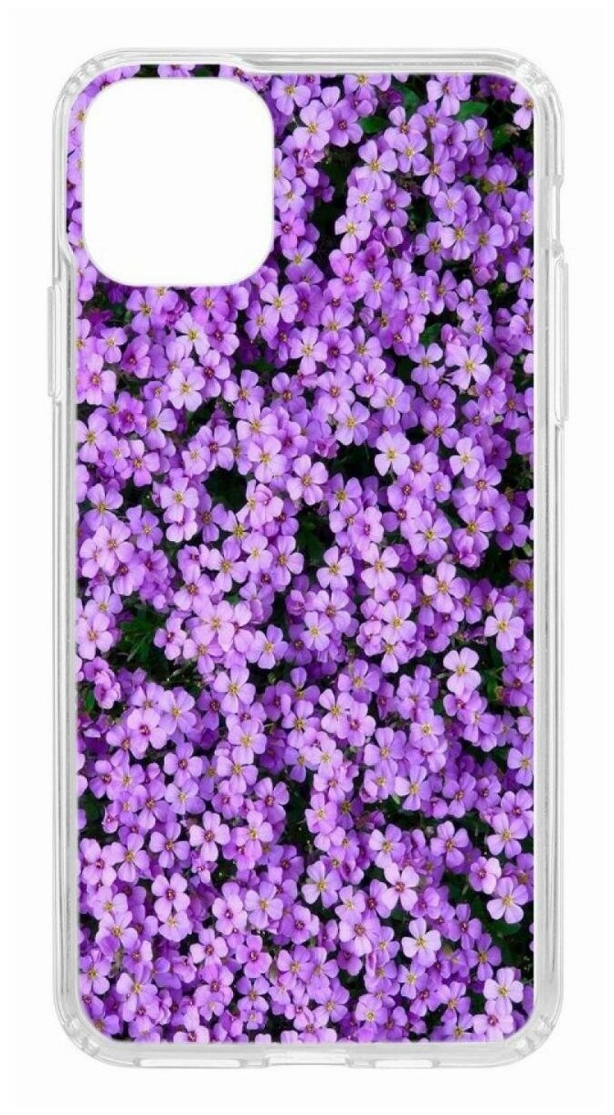 Чехол для iPhone 11 Pro Max Kruche Print Обриета,противоударная пластиковая накладка с рисунком,защитный силиконовый бампер с принтом и защитой камеры