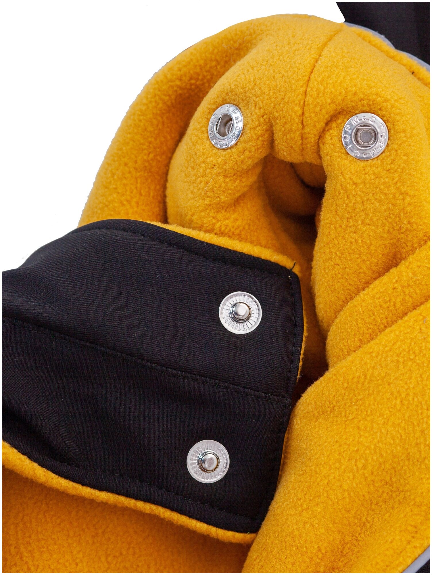 Попона для Левретки Монморанси, цвет :черный/желтый, размер S3 - фотография № 10