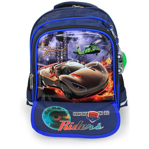 Школьный рюкзак ранец/с ортопедической спинкой для мальчика, детский с 3D рисунком.