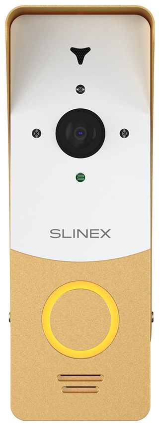 Видеопанель Slinex ML-20HD золотистый/белый .