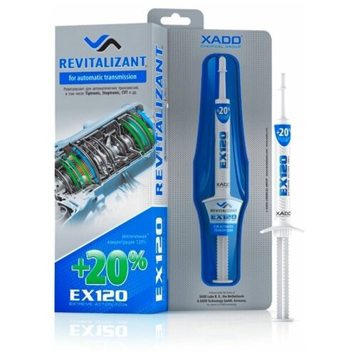 XADO Revitalizant EX120 для АКПП шприц 8 мл