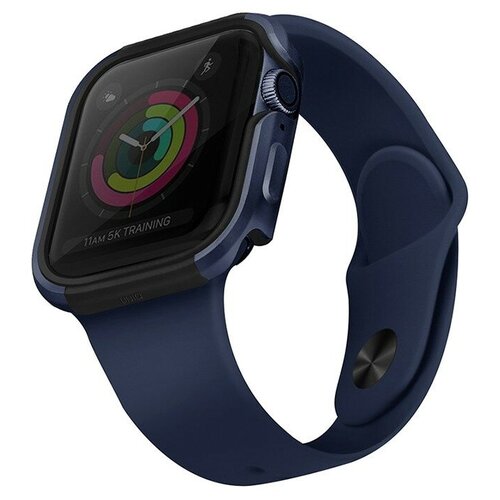 Uniq Чехол Uniq Valencia для Apple Watch 44 мм Blue синий VALBLU