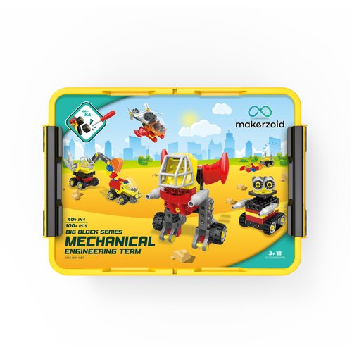 Конструктор Makerzoid Big Building Blocks 40в1