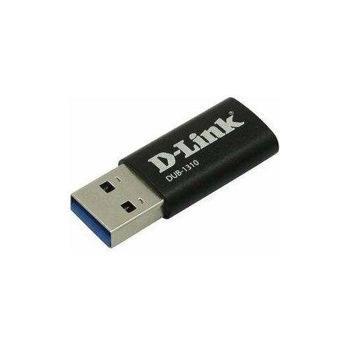 D-Link Сетевой адаптер Gigabit Ethernet D-Link DUB-1310/B1A USB 3.0 d link dub 1312 b2a сетевой адаптер gigabit ethernet usb 3 0