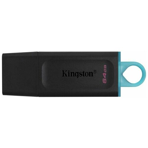 Флеш Диск Kingston 64Gb DataTraveler Exodia M DTXM/64GB USB3.0 черный/синий