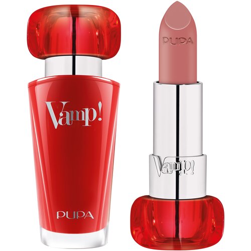 помада для губ pupa vamp lipstick т 102 розовый нюд 3 5 г Pupa помада для губ Vamp!, оттенок 102 Rose nude