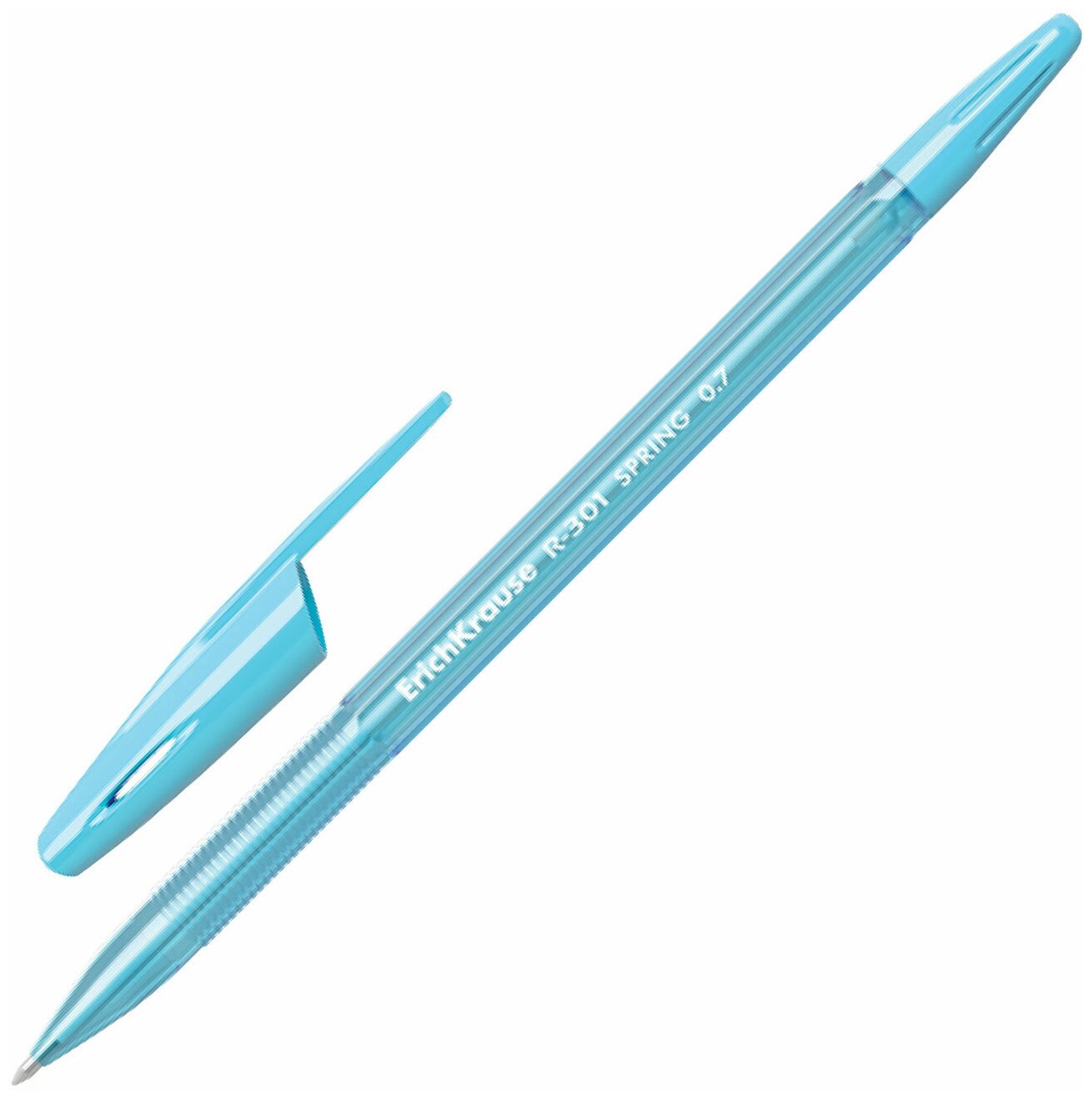 Ручка шариковая ERICH KRAUSE R-301 Spring, синяя, корпус тонир. ассорти, 0,7мм, линия 0,35мм, 31059