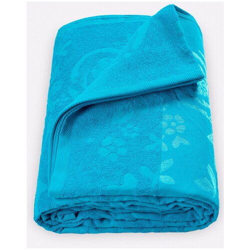 Махровая простыня HappyFox Home, HF150212617350 размер 150*212, цвет бежевый