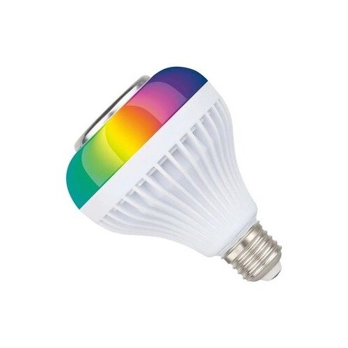Музыкальная светодиодная лампочка LED Music Bulb E27, RGB, Bluetooth