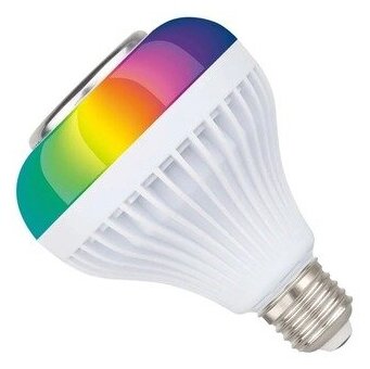 Музыкальная светодиодная лампочка LED Music Bulb E27 RGB Bluetooth