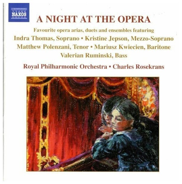 V/A-Night At The Opera*Verdi Mozart Gounod Puccini Purcell- < Naxos CD Deu (Компакт-диск 1шт)