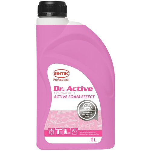 Активная пена Sintec Active Foam Effect 1 л. автошампунь бесконтактный sintec dr activ активная пена active self standard 23 л