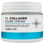 Lebelage Dr. Collagen Cure Cream Крем для лица с коллагеном 70 мл - изображение