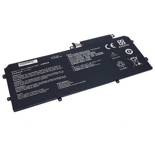 Аккумуляторная батарея для ноутбука Asus UX360 (C31N1528-3S1P) 11.55V 3000mAh OEM черная computer cables lvds lcd cable for asus zenbook flip ux360 ux360c ux360ca dd0bkdlc000 14005 02010200 notebook lvd screen line