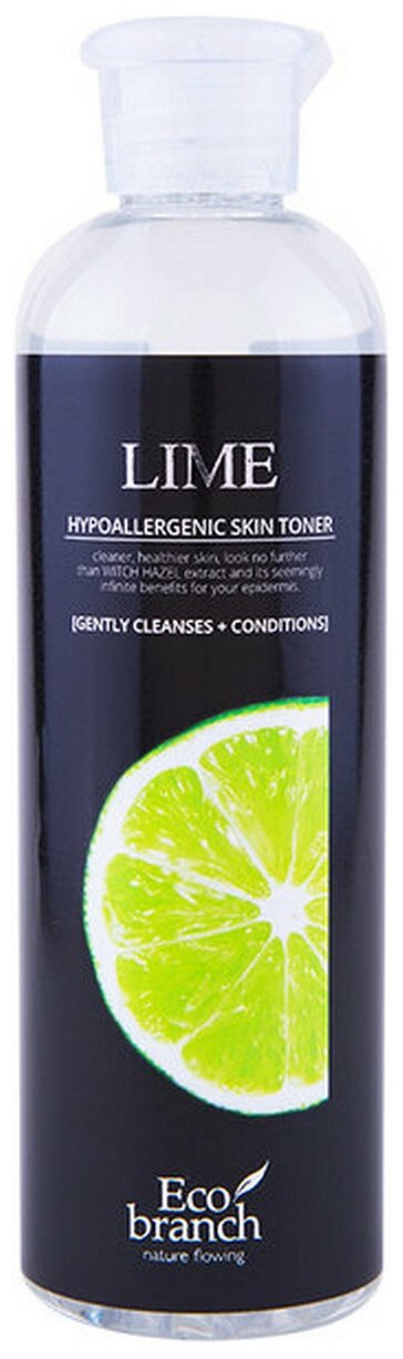 [Eco Branch] Тонер для лица с лаймом. Hypoallergenic Lime Toner, 250 мл