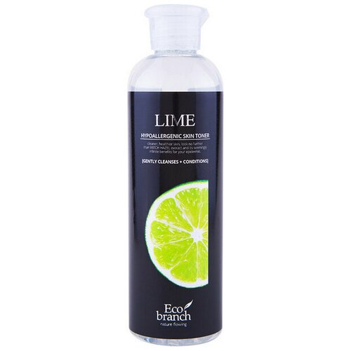 [Eco Branch] Тонер для лица с лаймом. Hypoallergenic Lime Toner, 250 мл тонер для лица с пептидами змеиного яда eco branch snake hypoallergenic skin toner 250 мл