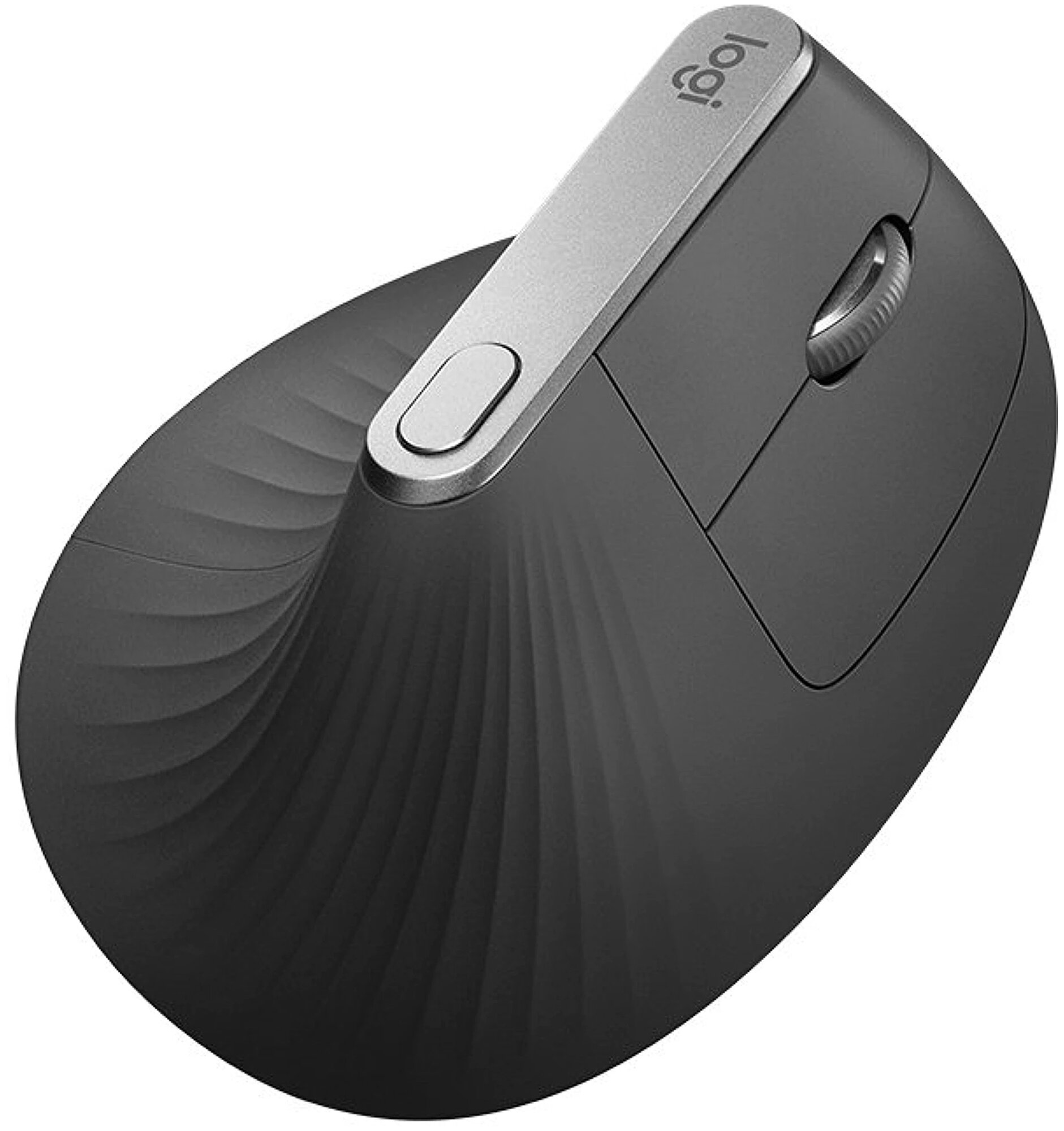 Мышь Logitech MX Vertical черный оптическая (4000dpi) беспроводная BT/Radio USB (4but)