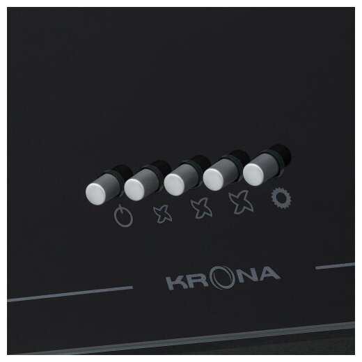 Кухонная вытяжка KRONA JINA 600 BLACK PB - фотография № 7