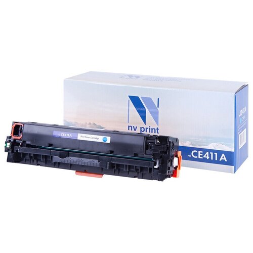 Картридж совм. NV Print CE411A (№305A) голубой для HP Color LJ Pro M351/M375/M451/M475 (2600стр), цена за штуку, 185792 ролик захвата hp pro 300 color m351 pro 300 color mfp m375 pro 400 color m451 400 color mfp m475 m476 m251 m276 rm1 8047 000 rm1 8047 030