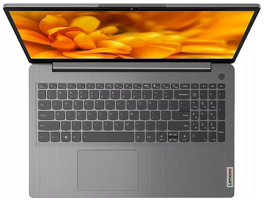 Ноутбук Lenovo IdeaPad 3 15ITL6 82H802EARK i3 1115G48GB256GB SSDnoDVDUHD Graphics156 FHDCamBTWiFiWin11Homegrey