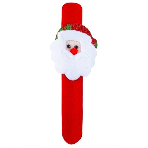 фото Браслет новогодний санта, 1 шт. веселая затея