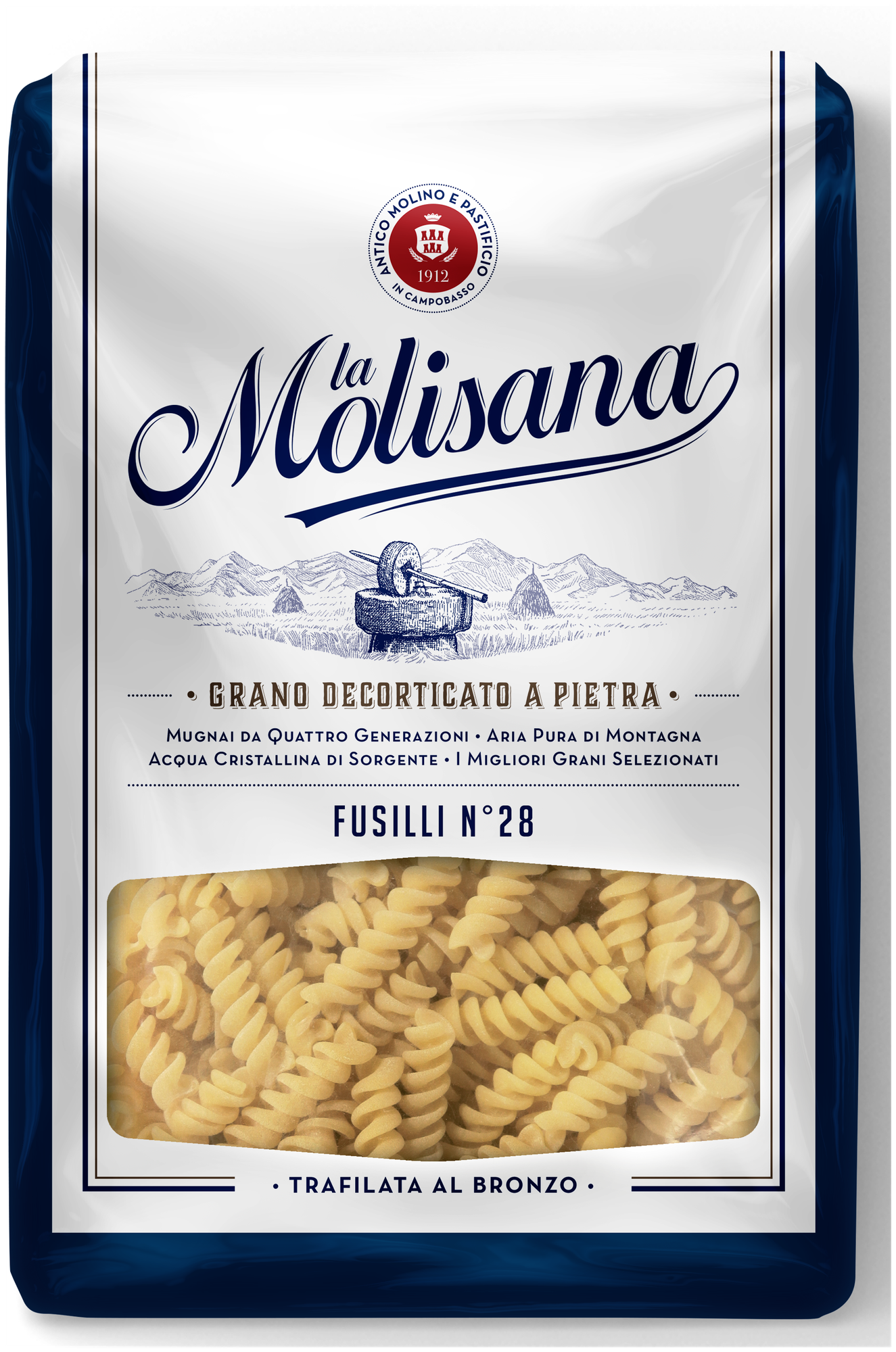 Макароны La Molisana Fusilli спиральки, 500 г - фотография № 1