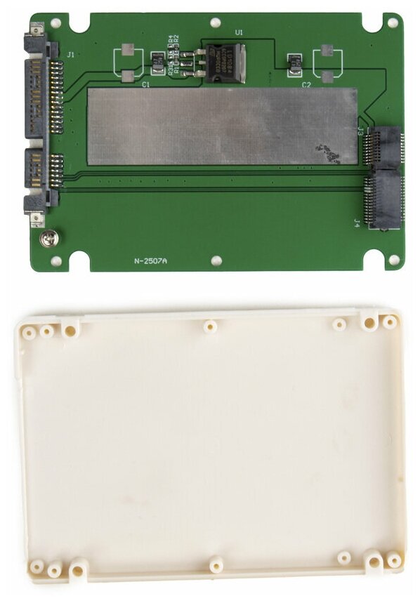 Адаптер-переходник для установки SSD Apple 2012 7+17 Pin в корпус 2.5" SATA3 / NFHK N-2507A