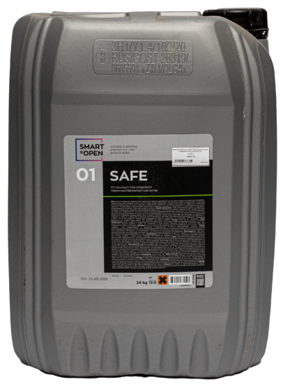 Smart Open 01 SAFE Первичный бесконтактный состав с защитой хрома и алюминия 20л