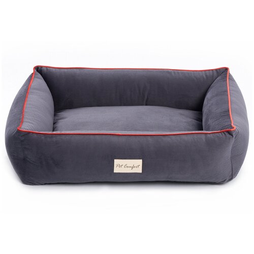 Лежак для собак и кошек Pet Comfort Golf Vita 01 L, размер 85x105x22см., серый