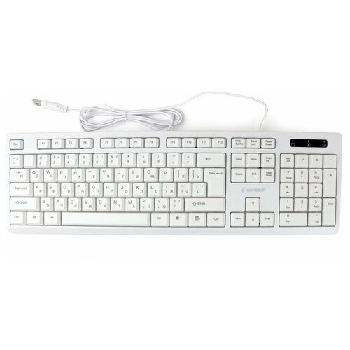 Беспроводная клавиатура OKLICK 880S Black USB черный, английская/русская (ANSI)